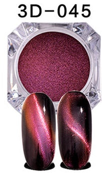 3D Cat Eye Magnetic Pigment 3d Effect Pigment Diy Nail Art Mirror Art