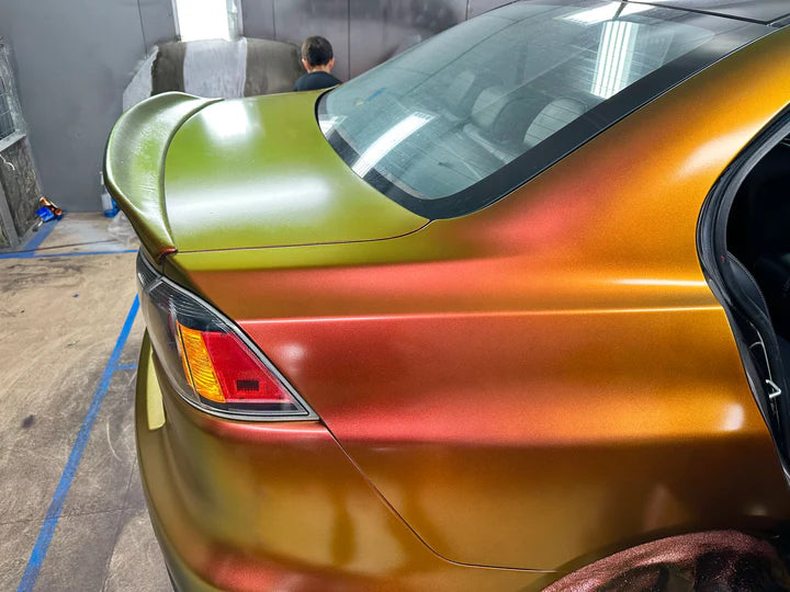 Kedia-Hypershift Pearl Reds to Oranges to Golds To Greens