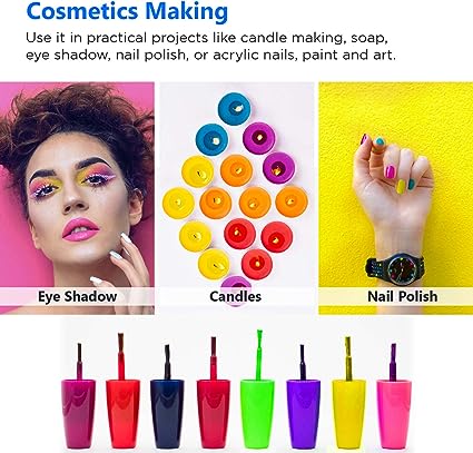 Kedia Minerals combo of 6 matte pigments