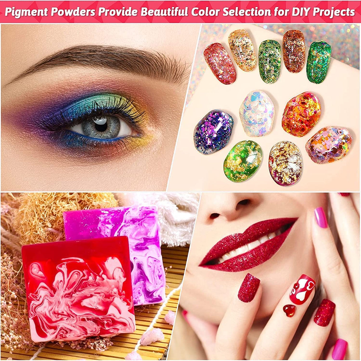 True Red Mica Powder Pigment