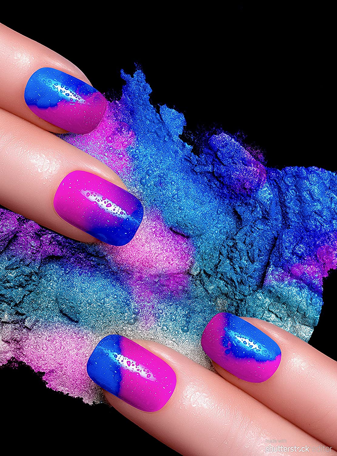 Bora Bora Glitter Blue Mica Pigment