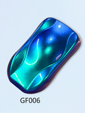 ✨ GF006 Blue-Butterfly Blue-Purple Hypershift Pigment Powder with Car Paint Liquid Form – Mesmerizing Color-Changing Automotive Paint! 🚗🌟