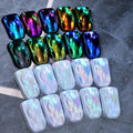 Hypershift Whaite Base  & Black Base Color Change Pigment Nail Art & Car Paint (Combo of 10 Color)