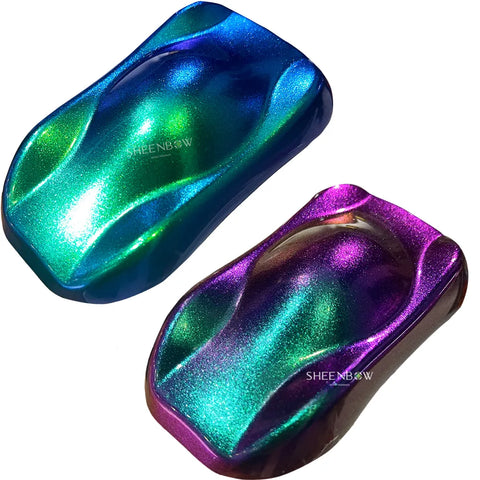 Kedia Minerals-Cosmetic Grade Chameleon Effect Pigment Powder Super Hypershift Car Paint Ceramic Nail Color Pigment (combo of 2)
