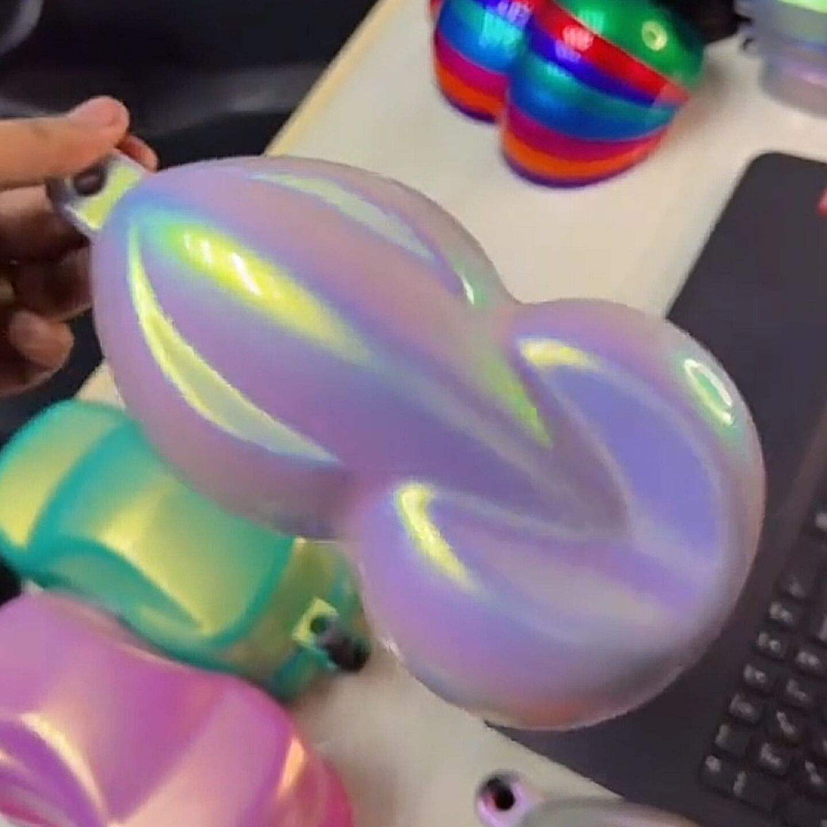 Hypershift Color Pigment Powder With White Based Car Paint & Color Shifting