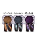 Chameleon Cat-eye Pigment 3D Magnetic Nail Powder (Combo of 3)