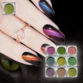 3D Cat Eye Magnetic Pigment 3d Effect Pigment Diy Nail Art Mirror Art (9 Color)