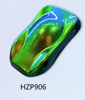 🌈✨ HZP906 Gold-Green-Blue Violet Kedia Hypershift Pigment Powder with White-Based Car Paint Liquid Form – Ultimate Color-Shifting Automotive Paint! 🚗🌈