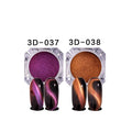 Chameleon Cat-eye Pigment 3D Magnetic Nail Powder (Combo of 2)