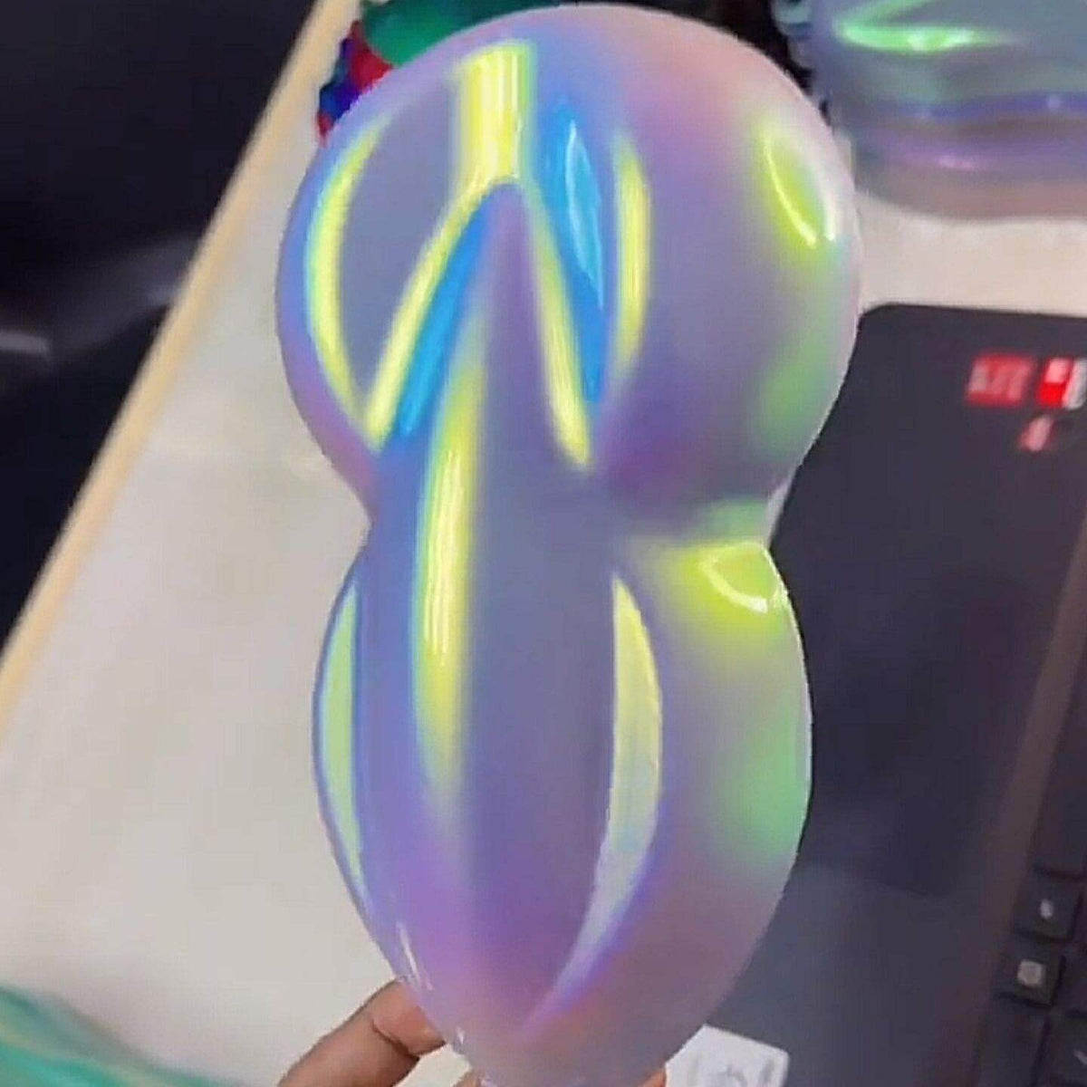 Hypershift Color Pigment Powder With White Based Car Paint & Color Shifting