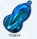 TCG614 Violet-Light Blue Color-Shift Pigment – Multichrome Auto Paint Powder