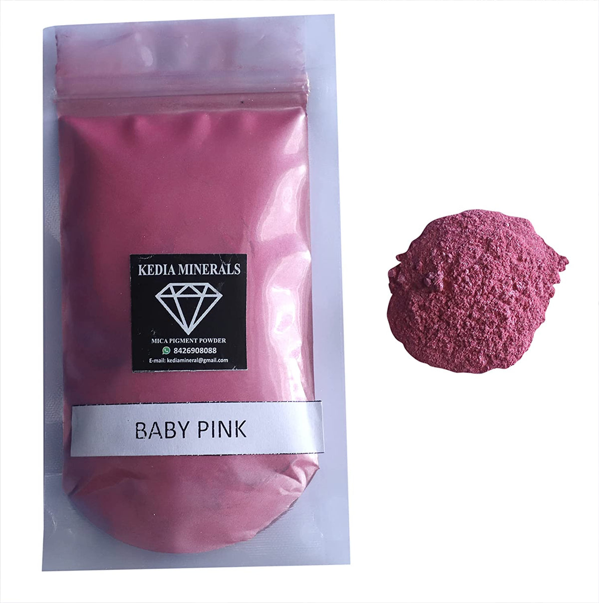 KEDIA Baby Pink Mica Pearl Powder