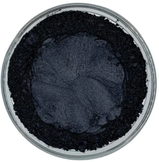 Kedia minerals - Black Mica Pearl Powder Pigment Used for Making Cosmetic | Candle Making | Soap Making, Nail Art | Resin Jewelry; Epoxy, Resin, Plastidip