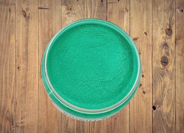 Bright Green Mica Pearl Powder Pigment