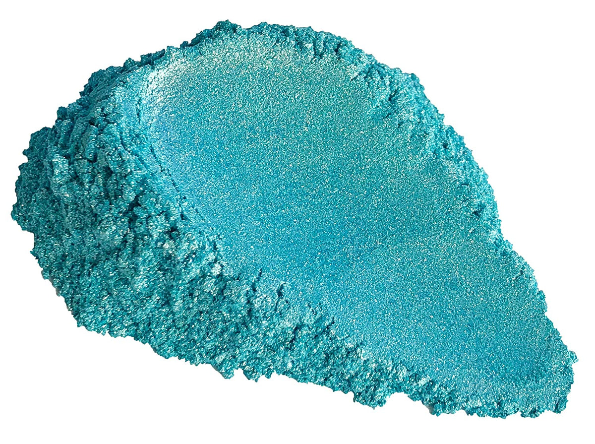 Turquoise Diamond Effect Mica Powder Pigment