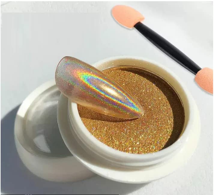 gold holographic pigment