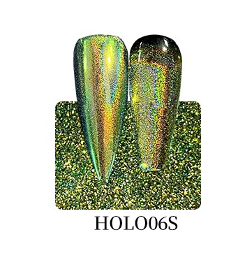 Green-Gold-Blue Hypershift + Holographic Efficet – Shade HOLO06S