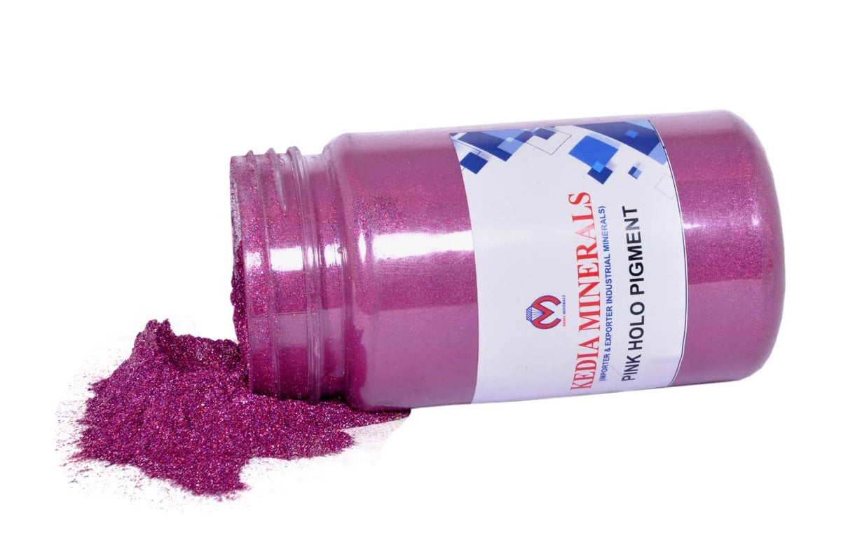 Kedia Pink Holographic Pigment Powder