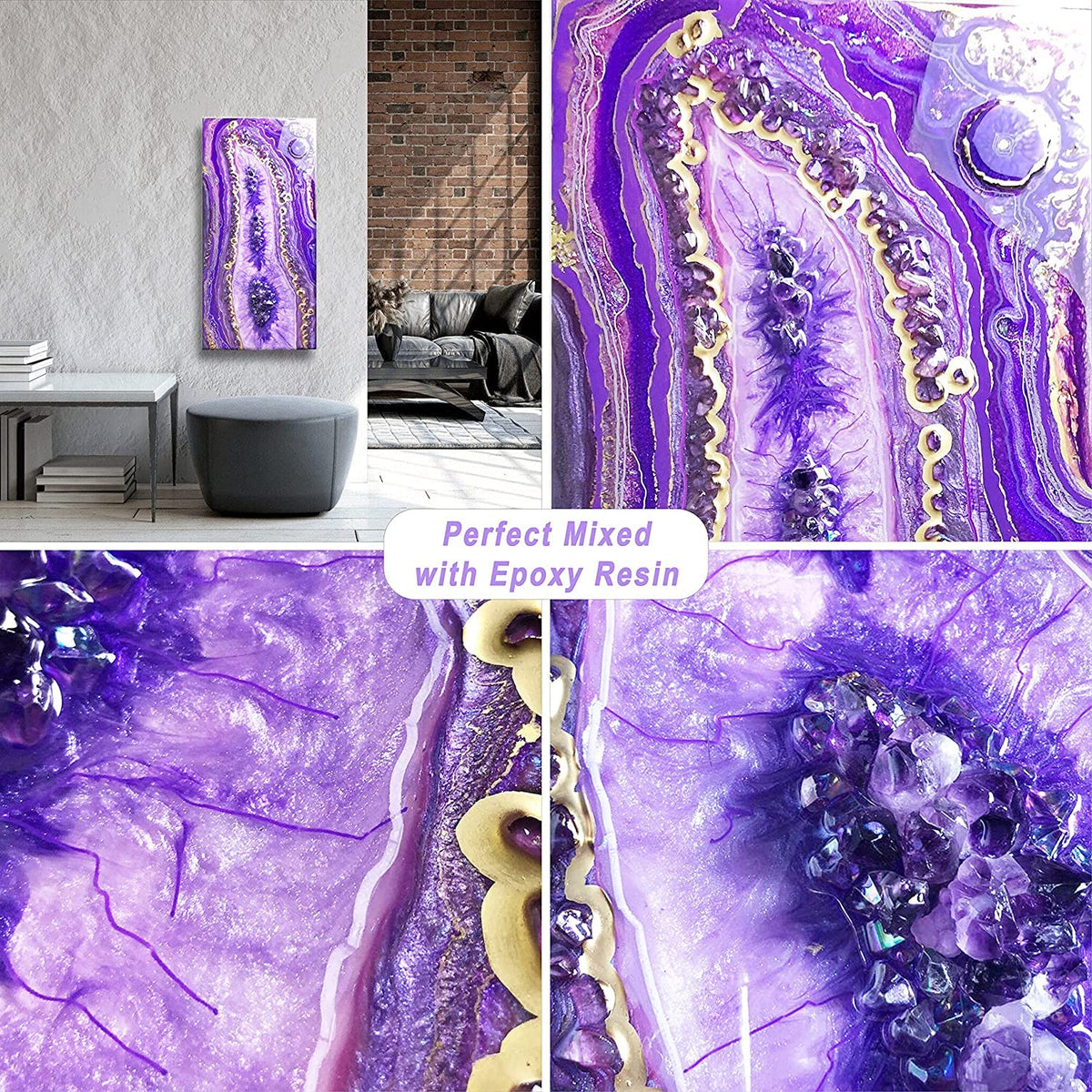 Silky Violet Mica Powder Pigment